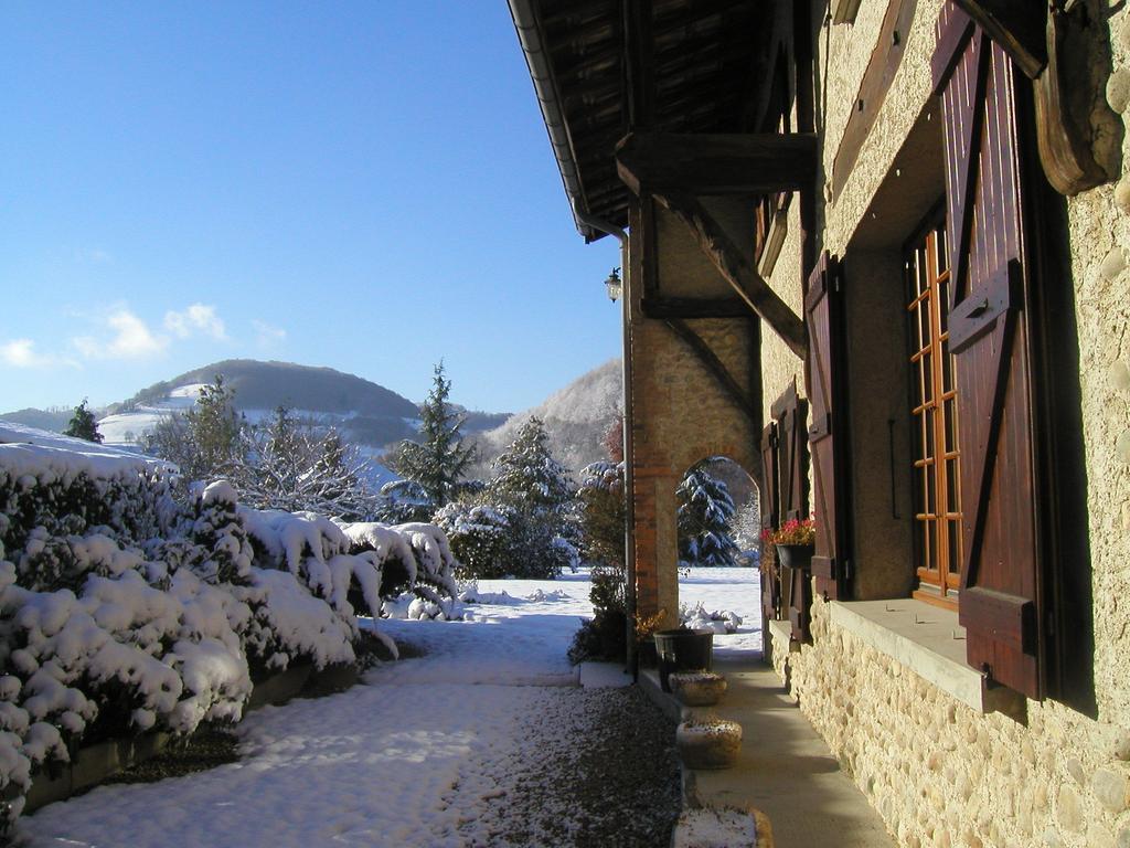 Gites De La Croisee Des Chemins - Piscine Chauffee - Spa, Hammam Et Sauna Izeaux Eksteriør bilde